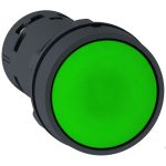 SCHNEIDER XB7NA31 Nyomógomb, zöld, 1 NO