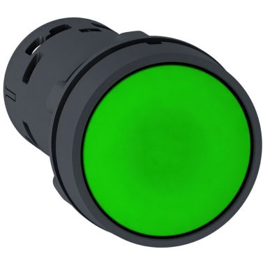 SCHNEIDER XB7NA35 Rugós visszatérítésű nyomógomb zöld NO+NC
