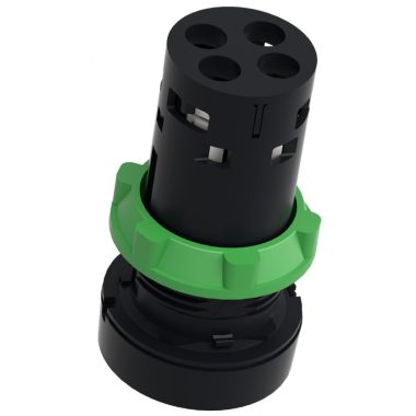 SCHNEIDER XB7NA42 Nyomógomb, rugós, piros, 1NC