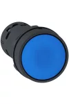 SCHNEIDER XB7NA65 Harmony XB7 monolitikus Ø22 nyomógomb, visszatérő, 1NO+1NC, kék