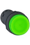 SCHNEIDER XB7NW33B1 Világító nyomógomb LED, 1NO, zöld
