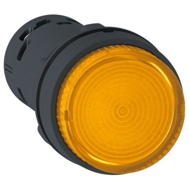 SCHNEIDER XB7NW35B1 világító nyomógomb - LED - visszaálló -1NO - narancssárga - 24V