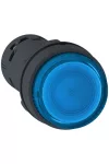 SCHNEIDER XB7NW36B1 ILLUM. P.B - LED - SPRING RTN -1NO - BLU