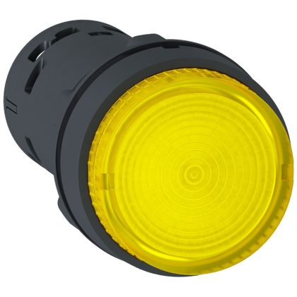 SCHNEIDER XB7NW38B1 Világító nyomógomb, 1NO, sárga