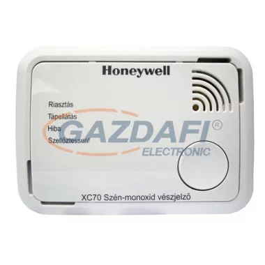 HONEYWELL XC70 HU  szén-monoxid (CO) vészjelző, 7 év, 90dB