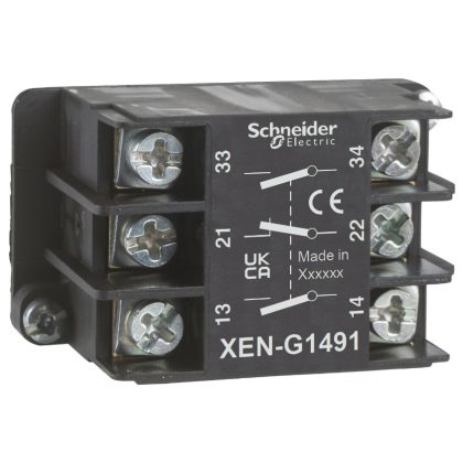   SCHNEIDER XENG1491 Szimpla, 1-sebességes , lassú kioldású, N/C+N/O+N/O