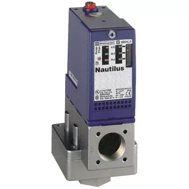 SCHNEIDER XMLA002A2S11 Nyomáskapcsoló rögzített differenciával, 0,15...2,5 bar, kijelzővel