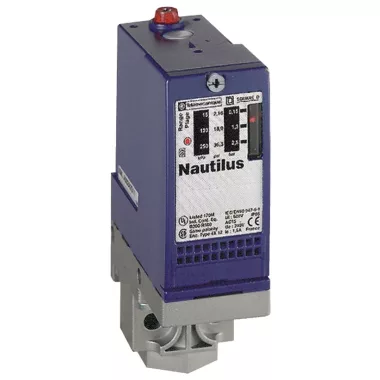 SCHNEIDER XMLA160D2S11 Nyomáskapcsoló rögzített differenciával, 10...160 bar, kijelzővel