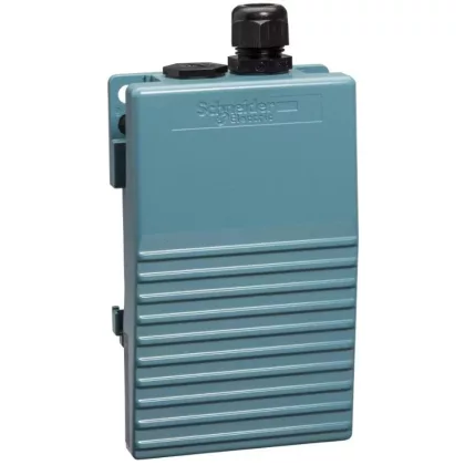 SCHNEIDER XPEM211 Pedál, fém, kék, 2N/C+N/O, 2 fokozat