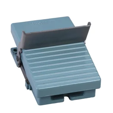 SCHNEIDER XPEM929 Harmony XPE lábkapcsoló, 1 fokozatú analóg kimenettel, 1NO+2NC, védeőtető nélkül, fém, kioldóval, kék