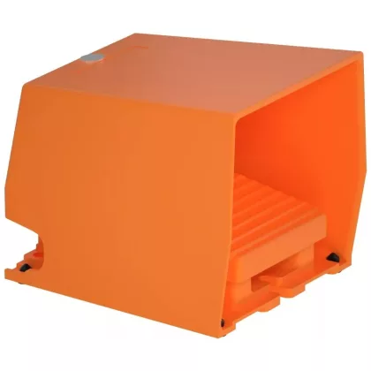 SCHNEIDER XPER310 Pedál, fém, narancs, N/C+N/O, burkolt