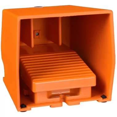 SCHNEIDER XPER311 Pedál, fém, narancs, 2N/C+N/O, burkolt