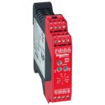   SCHNEIDER XPSABV11330P Preventa biztonsági relé, vészkapcsoló-vészleállító, 3NO, 1,5…30s, 24 VDC, csavaros