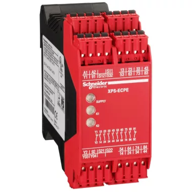 SCHNEIDER XPSECPE5130P Preventa XPS biztonsági relé kontaktus bővítő modul, 8 biztonsági kör, 24 VAC/DC, csavaros SCHNEIDER XPSECPE5130P Preventa XPS biztonsági relé kontaktus bővítő modul, 8 biztonsági kör, 24 VAC/DC, csavaros