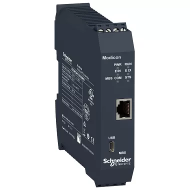 SCHNEIDER XPSMCMCO0000MB Preventa XPS MCM biztonsági vezérlő, kommunikációs modul, Modbus RTU, 1xRJ45, csavaros