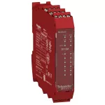 SCHNEIDER XPSMCMDI1200MT Preventa XPS MCM biztonsági vezérlő, biztonsági bővítő I/O modul, 12DI + 8DO (teszt), csavaros