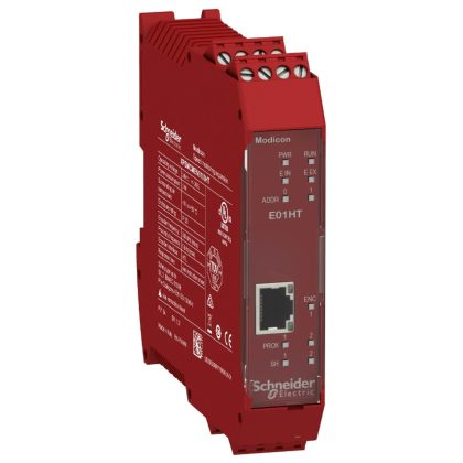   SCHNEIDER XPSMCMEN0100HTG Preventa XPS MCM biztonsági vezérlő, biztonsági sebességfigyelő modul, 1 HTL enkóder + 2 közelités értékelő bemenet