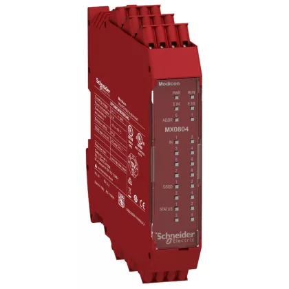  SCHNEIDER XPSMCMMX0804G Bővítő modul 8 input, 4 output, rugós