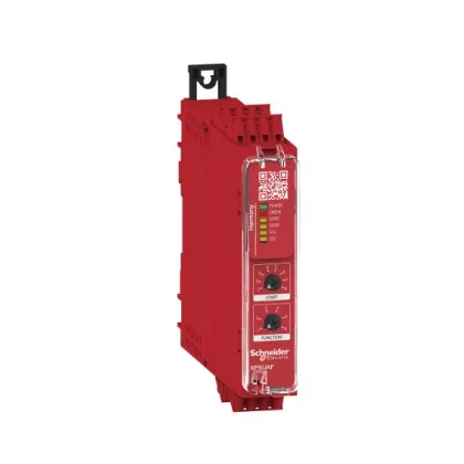   SCHNEIDER XPSUAF13AC Preventa biztonsági relé modul, Cat.4, biztonsági be/ki: 2/3CO, PNP, 24VAC/DC, rugós