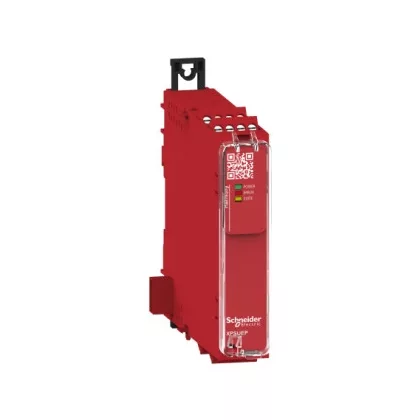   SCHNEIDER XPSUEP14AP Preventa biztonsági relé bővítő modul, XPSUA reléhez, Cat.4, 24VAC/DC, csavaros