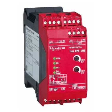 SCHNEIDER XPSVNE1142HSP Preventa XPSVNE biztonsági relé, nullsebeddég detektálás, 2NO+2 SSR jelzés, >60Hz, 24 VDC, csavaros SCHNEIDER XPSVNE1142HSP Preventa XPSVNE biztonsági relé, nullsebeddég detektálás, 2NO+2 SSR jelzés, >60Hz, 24 VDC, csavaros
