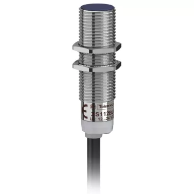 SCHNEIDER XS112BLPAL2 M12 12 24V DC PNP NO 3vezetékes fémmel síkba építhető 2M kábel