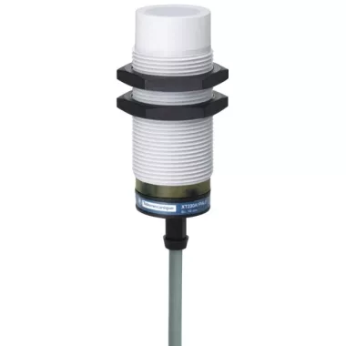 SCHNEIDER XT230A1FAL2 M18 nem síkbaépíthető 12 24VDC PNP NO 3kábel 2M kábel Sn 8 mm