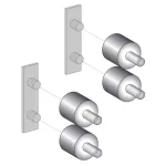 SCHNEIDER XUSZVA12 Bizt. fényfügg. rezgéscsillapító x12