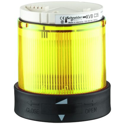   SCHNEIDER XVBC2M8 XVB fényoszlop fénymodul, LED, folyamatos fényű, sárga, 230 VAC