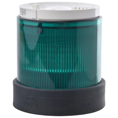 SCHNEIDER XVBC5B3 XVB fényoszlop fénymodul, LED, villogó, zöld, 24 VAC/DC