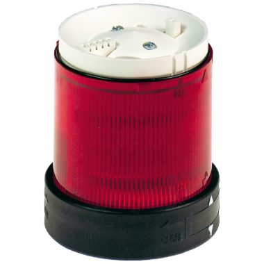 SCHNEIDER XVBC5B4 XVB fényoszlop fénymodul, LED, villogó, piros, 24 VAC/DC