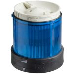   SCHNEIDER XVBC5B6 XVB fényoszlop fénymodul, LED, villogó, kék, 24 VAC/DC