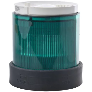 SCHNEIDER XVBC5M3 XVB fényoszlop fénymodul, LED, villogó, zöld, 230 VAC