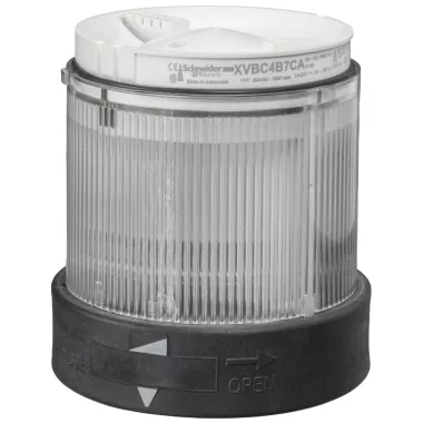 SCHNEIDER XVBC5M7 XVB fényoszlop fénymodul, LED, villogó, fehér, 230 VAC