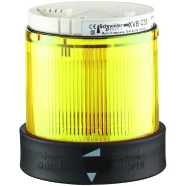 SCHNEIDER XVBC5M8 XVB fényoszlop fénymodul, LED, villogó, sárga, 230 VAC