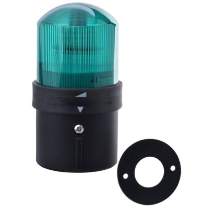   SCHNEIDER XVBL0B3 XVB Folytonos fényű LED-es villogó jelzőoszlop zöld 24V