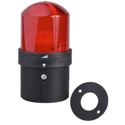   SCHNEIDER XVBL0B4 XVB Folytonos fényű LED-es villogó jelzőoszlop piros 24V ACDC