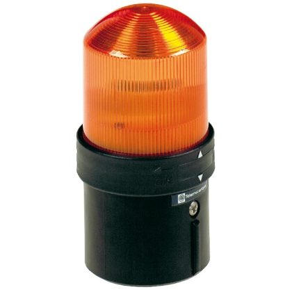   SCHNEIDER XVBL1B5 XVB LED-es vil.jelzőoszlop villogó narancssárga 24V AC/DC