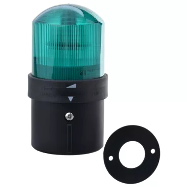 SCHNEIDER XVBL4B3 XVB Világító jelzőoszlop villogó zöld 24V DC