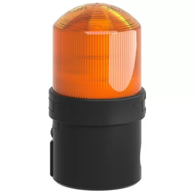 SCHNEIDER XVBL4B5 XVB Világító jelzőoszlop villogó narancssárga 24VDC