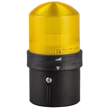 SCHNEIDER XVBL4B8 XVB Világító jelzőoszlop villogó narancssárga 24V DC