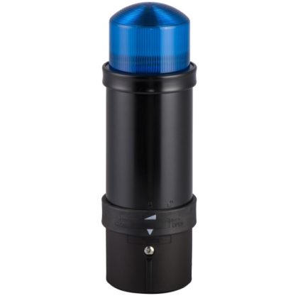   SCHNEIDER XVBL6B6 XVB Villanó világító jelzőoszlop kék 24 VAC/DC