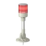   SCHNEIDER XVGB1SMA Harmony Easy komplett fényoszlop, 1 szintes, piros, 24 VAC/DC, tartócsöves, csavaros, elhajtható, hangj.,