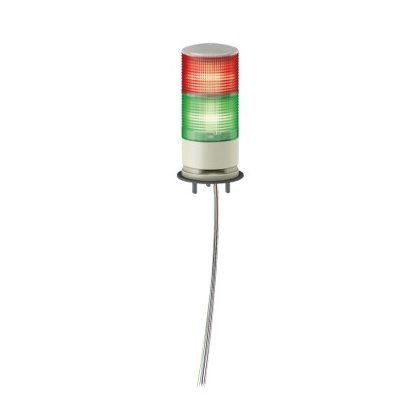  SCHNEIDER XVGB2W Harmony Easy komplett fényoszlop, 2 szintes, piros-zöld, 24 VAC/DC, direkt rögzítésű