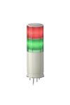 SCHNEIDER XVGM2SW Harmony Easy komplett fényoszlop, 2 szintes, piros-zöld, 230 VAC, direkt rögzítésűhangj.,