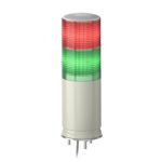   SCHNEIDER XVGM2SW Harmony Easy komplett fényoszlop, 2 szintes, piros-zöld, 230 VAC, direkt rögzítésűhangj.,