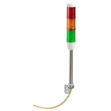 SCHNEIDER XVMB1RAG XVM komplett fényoszlop, folytonos piros-sárga-zöld 24 VAC/DC