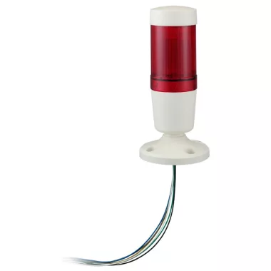 SCHNEIDER XVMB2RSWSB XVM komplett fényoszlop, 24V, piros folyamatos fényű BA15d LED fényoszlop, berregő