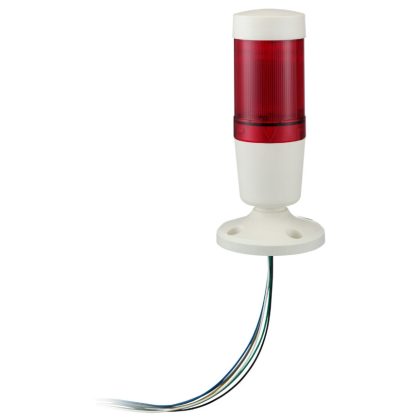 SCHNEIDER XVMB2RSWSB XVM komplett fényoszlop, 24V, piros folyamatos fényű BA15d LED fényoszlop, berregő