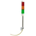   SCHNEIDER XVMM1RAG XVM komplett fényoszlop, folytonos piros-sárga-zöld 230 VAC